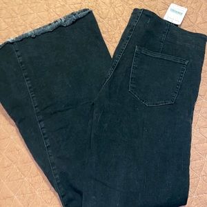 Free People Black Bell Bottoms